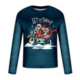 thumbnail image 1 of Pompotops T-Shirt pour Hommes Décontracté à Col Rond à Manches Longues, Chandail, Imprimé 3D, Imprimé Réaliste, en Solde, 1 of 4