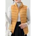 thumbnail image 4 of LinYooLi Women's Ultra Light Short Down Vest Quilted Puffer Down Vest for Fall Winter, 4 of 5