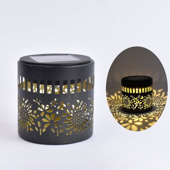 Solar Powered Outdoor Wall Lamp Focusing Balcony Sensor Courtyard Light Villa Gate Wrought Wall Hanging Light.