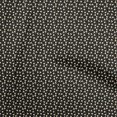 thumbnail image 1 of oneOone Silk Tabby Black Fabric Kids Flowers Craft Projects Decor Fabric Printed By The Yard 42 Inch Wide, 1 of 4