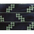 thumbnail image 4 of oneOone Georgette Viscose Fabric Stripe & Check Kasuri Printed Fabric 1 Yard 42 Inch Wide, 4 of 4