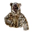 thumbnail image 1 of Foxfire for Kids FOX-704-10-L Leopard Hooded Jacket, Brown - Large, 1 of 1