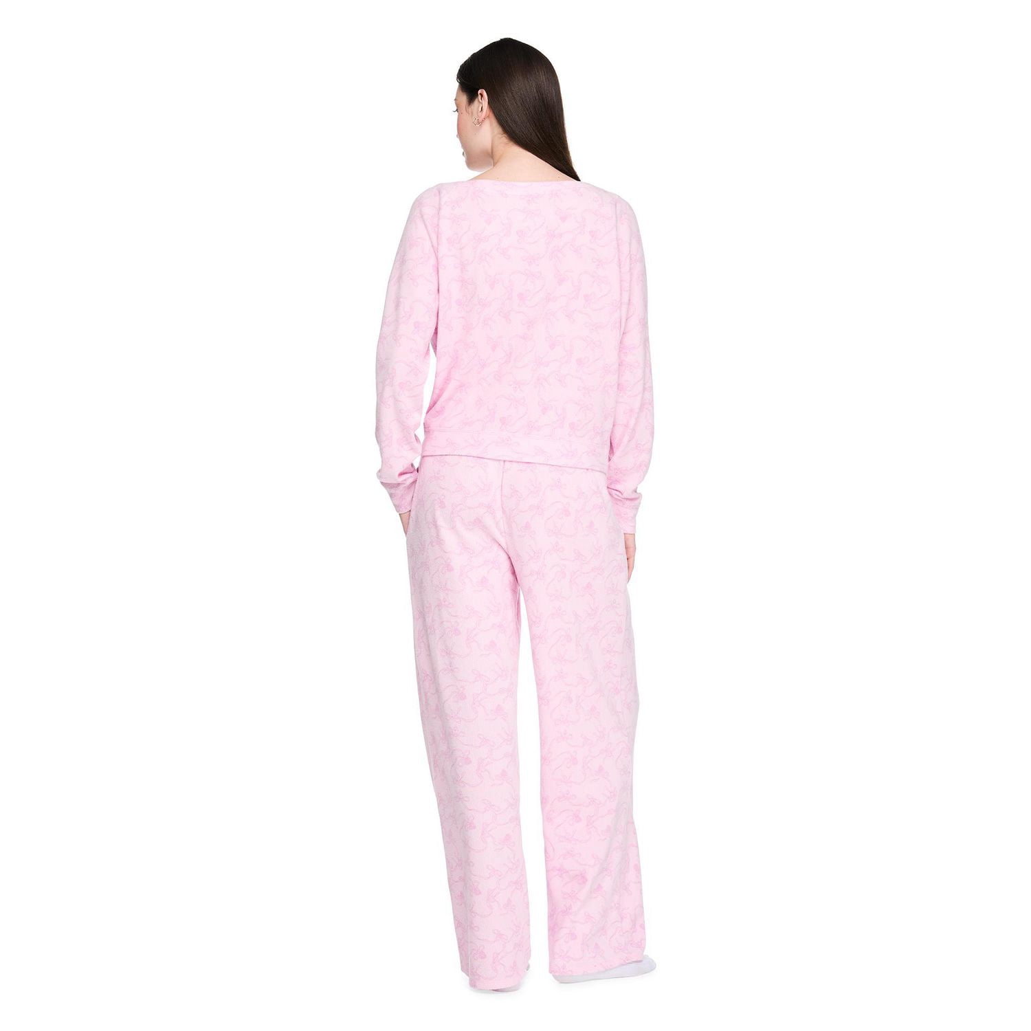 No Boundaries Women's Two Piece Pajama Set