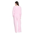 thumbnail image 3 of No Boundaries Women's Two Piece Pajama Set, 3 of 6