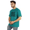 thumbnail image 4 of Inkmeso T-Shirt à Col Rond pour Hommes avec Imprimé Graphique Best Papa Ever.€ T-Shirt pour la Fête des Pères, 4 of 7