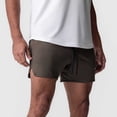 thumbnail image 2 of Besolor Men's Athletic Shorts Mesh Breathable Quick Dry Lightweight Workout Gym Shorts with Zipper Pockets, 2 of 6