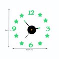 thumbnail image 2 of Agiferg DIY Luminous Stereo Digital Wall Clock Creative Wall Sticker Clock Living Room Decoration Clock, 2 of 2