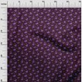 thumbnail image 2 of oneOone Polyester Lycra Fabric Leaves & Flower Floral Decor Fabric Printed BTY 56 Inch Wide, 2 of 4