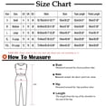 thumbnail image 2 of hotojiny Ensemble Détente pour Femmes 2 Pcs Tenues Doux Confortable Manches Longues Col Ras du Cou Hauts de Pyjama et Pantalons Vêtements de Nuit Survêtements, 2 of 5