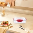 thumbnail image 2 of WHEANG Food Grade Fresh Keeping Box Bread Rice Breakfast Sandwich Lunch Box Outdoor Packing Box Microwaveable Suitable For Portable Lunch And Outdoor Activities, 2 of 7