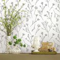 thumbnail image 1 of Roommates Black Twigs Peel & Stick Wallpaper, 1 of 4