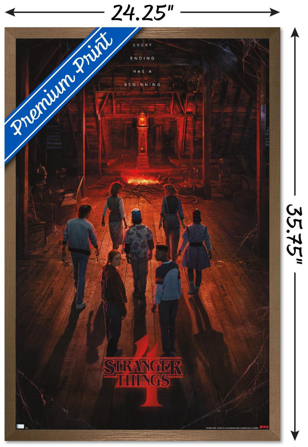 Netflix Stranger Things : Saison 4 - Creel House Teaser One Sheet