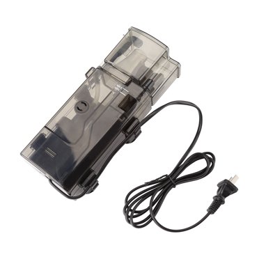 Cergrey Écumoire à Protéines pour Aquarium, Accessoire pour Aquarium, Écumoire à Protéines Amovible 3.5W avec Pompe Filtre Accessoire pour Aquarium