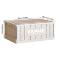 thumbnail image 3 of Yhmxh Large Clothes Storage Box Foldable Plastic Organizer Bin Home Wardrobe Storage Container Toy And Garment Storage Box Shoe Storage Storage Bins Closet Organizers and Storage Storage Containers, 3 of 6