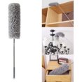 thumbnail image 1 of Feather Duster For All Your Needs, Extendable Duster With Easy To Clean Features, Bendable Head For Precision Cleaning Of Ceiling Fans And Furniture, Reusable Microfiber Head Ensures Spotless Results, 1 of 5