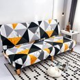 thumbnail image 4 of Housse de Futon Imprimée Protecteur de Meuble en Polyester Polyester Extensible Élastique Sofa style Simple, 4 of 8