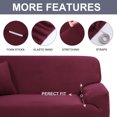 thumbnail image 4 of Unique Bargains Household Polyester Elastic 1 2 3 Seat Sofa Chair Cover Slipcover, 4 of 10