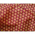 thumbnail image 4 of oneOone Silk Tabby Fabric Floral & Flying Swan Block Print Fabric BTY 42 Inch Wide, 4 of 4