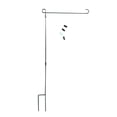thumbnail image 1 of RYRDWP HOOSUN Garden Flag Stand, Premium Garden Flag Pole Holder Metal Powder-Coated Weather-Proof Paint With One Clip And Two Spring Stoppers Without Flag, 1 of 3
