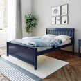 thumbnail image 1 of BEDSMART Solid Wood Full Size Bed | Blue, 1 of 7