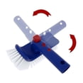 thumbnail image 4 of Pool Cleaning Brush for Pool Steps with 180° Rotating Handle and Decontamination Angle — Durable Cleaning Tool for Thorough Scrubbing and Low- Debris Removal, 4 of 6