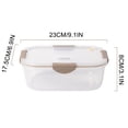 thumbnail image 2 of Up to 50% off ! TopLLC Mini Food Grade Food Storage Container, Vegetables, Baked Goods And Snacks Fresh Longer, Reusable Food Box For Home, Picnic, Travel on Clearance, 2 of 2