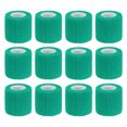 thumbnail image 1 of 12 Rouleaux de Bande Élastique Adhésive, 2 Pouces x 5 Yards Bande Extensible pour Poignet et Genou, Vert, 1 of 6