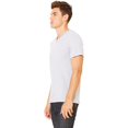 thumbnail image 2 of Bella Canvas Mens Jersey V-Neck Tee, S, Ash, 2 of 3