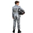 thumbnail image 2 of Raenseen Enfants Garçons Combinaison de Course Métallique Combinaison de Course Pilote de Course Équipement Moto Ensemble de Chandail Argent 16, 2 of 6