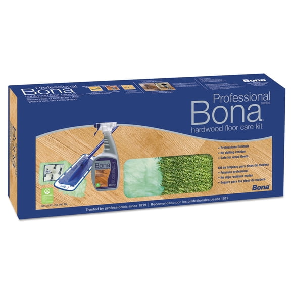 Essendant Inc Bona Trousse d'Entretien pour Planchers de Bois Franc Nettoyant Système de Pont Dur 15 Pouces