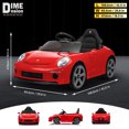 thumbnail image 3 of VOLTZ TOYS Officially Licensed RUF Porsche 911 24V Kids Ride-On Car, Motorized Luxury Sport Toy Vehicle with Parent Remote Control, Open Doors, LED Lights & Music, Red, 3 of 6