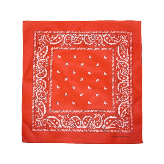 CTM® Bandana Classique en Coton à Motif Cachemire - Fonction et Style Polyvalents