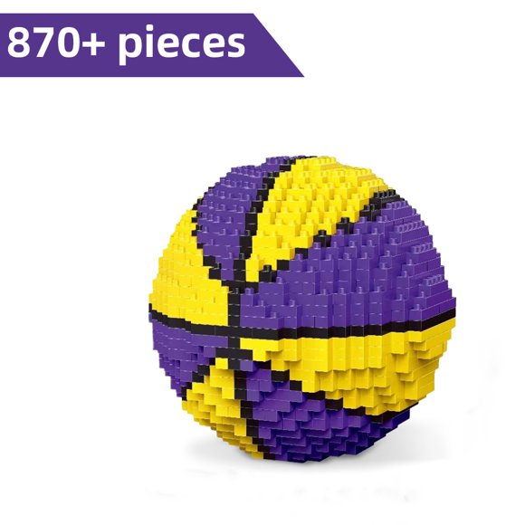 Blocs de Construction de Basketball 860 Pcs Micro Ensemble de Construction Jouet Éducatif STIM pour Enfants de 14 Ans et Plus Briques de Basketball pour Cadeaux