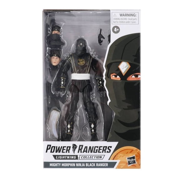 Power Rangers Lightning Collection Monsters Mighty Morphin Ninja Black Ranger