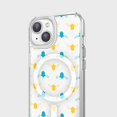 thumbnail image 2 of iPhone 15 Clear Case - Blue and Yellow Bumble Design, 2 of 5