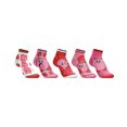 thumbnail image 1 of Kirby Strawberries 5 Pack Womens Juniors Ankle Socks, 1 of 1