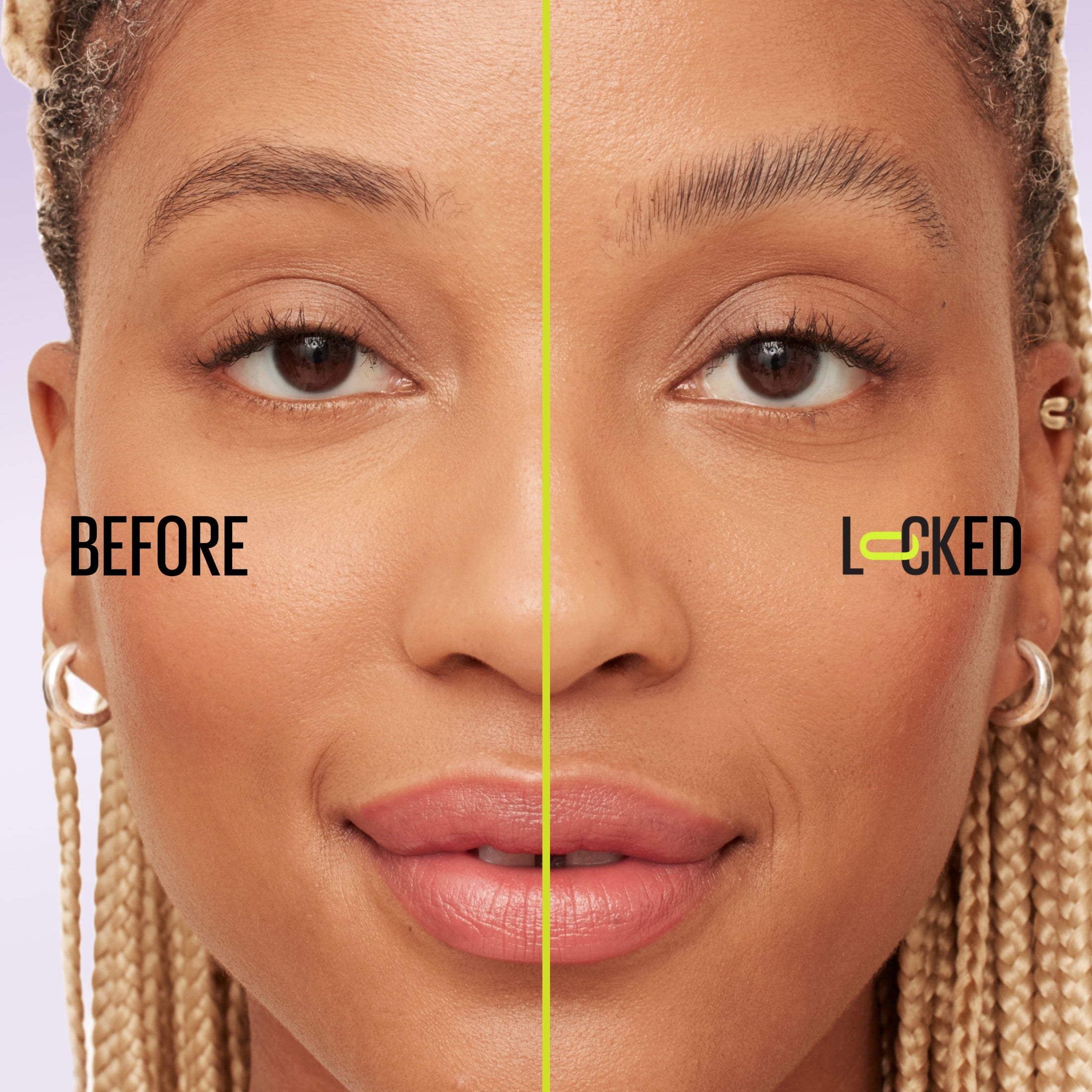 Colle à sourcils SuperLock de Maybelline, gel à sourcils transparent, tenue de 24 heures, black ,7 ml