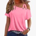 thumbnail image 2 of DPTALR Womens Off-the-Shoulder Camisoles Ladies Summer Tops Loose Tank Tops for Women, 2 of 4