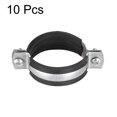 thumbnail image 4 of Unique Bargains 2' (50mm) Iron Wall Ceiling Mount Adjustable Pipe Bracket Clamp 10 Pack, 4 of 6