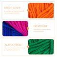thumbnail image 3 of MasteelfCA 12 Rolls Acrylic Yarn 12 Colors Knitting Crochet DIY Wool Craft Making Yarn, 3 of 7