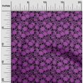 thumbnail image 1 of oneOone Velvet Purple Fabric Skull Craft Projects Decor Fabric Printed By The Yard 58 Inch Wide, 1 of 1