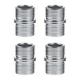 thumbnail image 1 of MasteelfCA DOITOOL 4pcs Carbon Steel Double Head Shelf Support Nut Rack Nut Connectors Replacement Storage Shelves Parts, 1 of 9