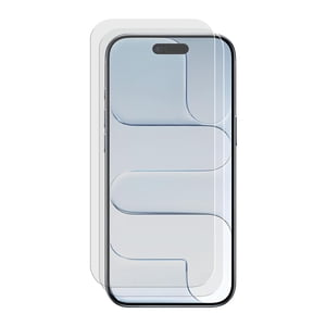 Onn 2-Pack Protections d'écran en verre trempé de qualité supérieure anti-rayonnement et impact pour iPhone 17 Air