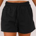 thumbnail image 5 of Timegard Womens Shorts Casual Elastic High Waisted Drawstring Athletic Comfy Shorts with Pockets Sweatshorts, 5 of 5