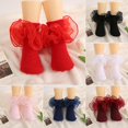 thumbnail image 3 of Chaussettes à Volants en Dentelle pour Femmes et Filles, Chaussettes de Princesse, 3 of 5