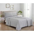 thumbnail image 1 of 4 Piece Printed Microfibre Sheet Set, 1 of 3
