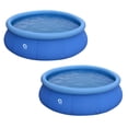 thumbnail image 1 of JLeisure Piscine Gonflable pour Enfants 12 Pi x 30 Po, Ensemble Rapide (Lot de 2), 1 of 7