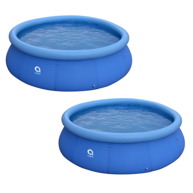 JLeisure Piscine Gonflable pour Enfants 12 Pi x 30 Po, Ensemble Rapide (Lot de 2)