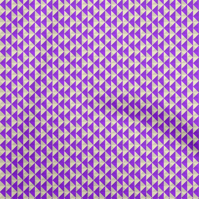 oneOone Silk Tabby Purple Fabric Geometric Sewing Craft Projects Fabric Prints By Yard 42 Inch Wide