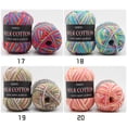 thumbnail image 4 of 50g Gradient Milk Cotton Yarn for Hand Knitting, Soft Baby Wool Crochet Thread, Multicolor, 4 of 7